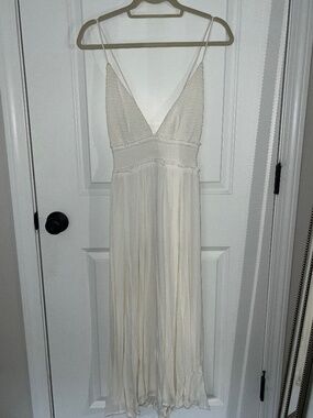 Lulus White Midi Dress